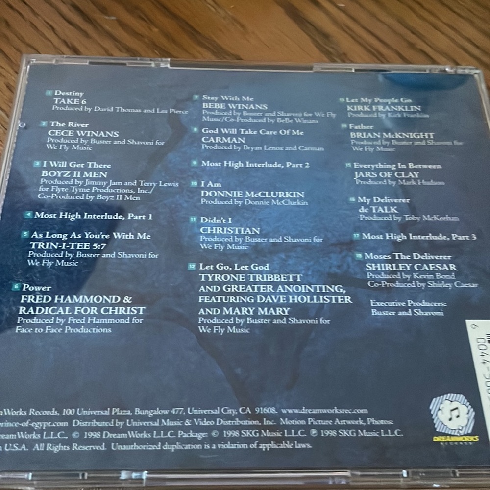 The Prince of Egypt CD - Picture 2 of 2